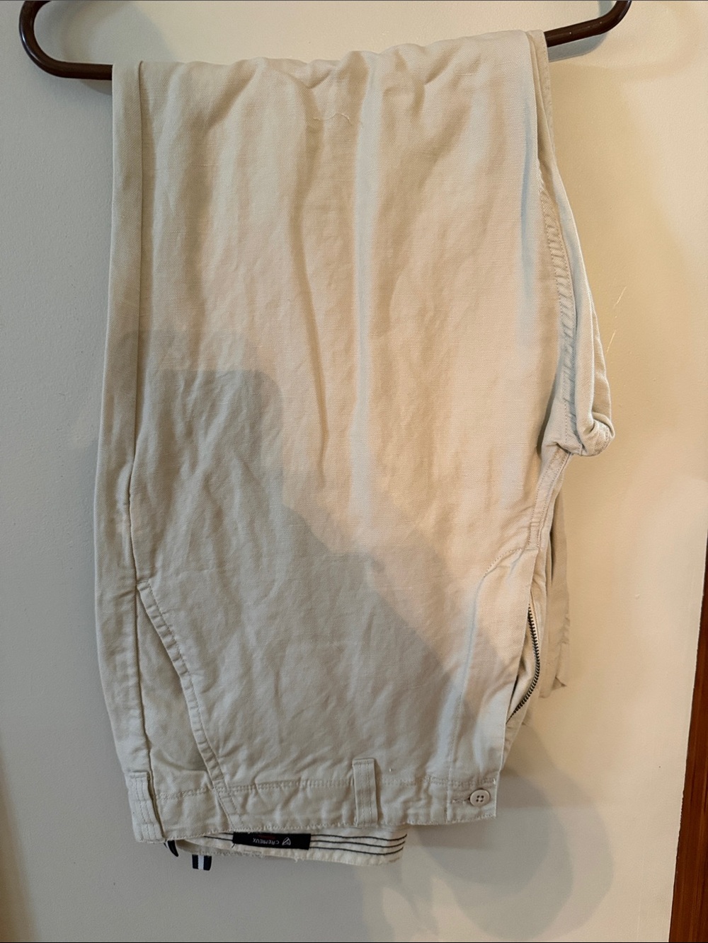 LIKE NEW Daniel Cremieux Cream Linen Casual Pants
Size 40x32